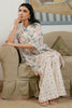 Cross Stitch Daily Wear – WHITE ORNATE-2 PC PRINTED LAWN SUIT