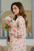 Cross Stitch Daily Wear – PEACH DUST-2 PC PRINTED LAWN SUIT