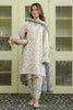 Cross Stitch Daily Wear – IVORY AURA-3 PC LAWN PRINTED SUIT