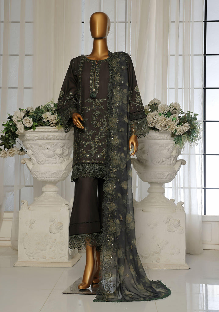 Sadabahar RTW/Stitched Embroidered Spring Lawn – D-03