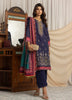 Salina Printed Lawn Collection with Cutwork Dupatta 25-V3 – D-02