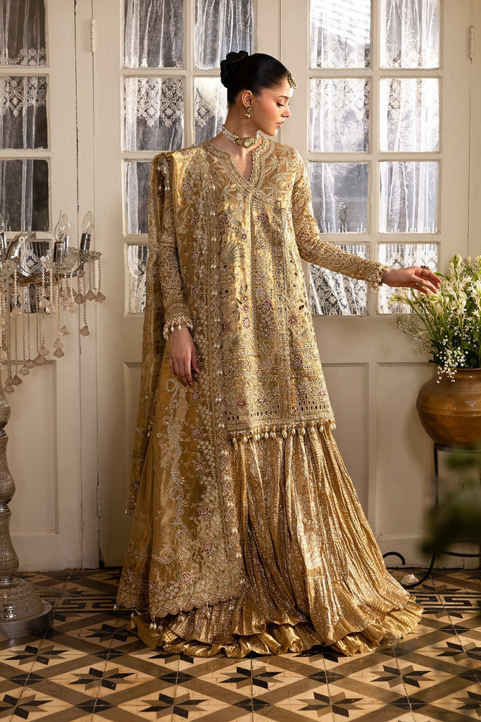 Afrozeh Dastaan Goi Luxury Wedding Formals – Goldveil
