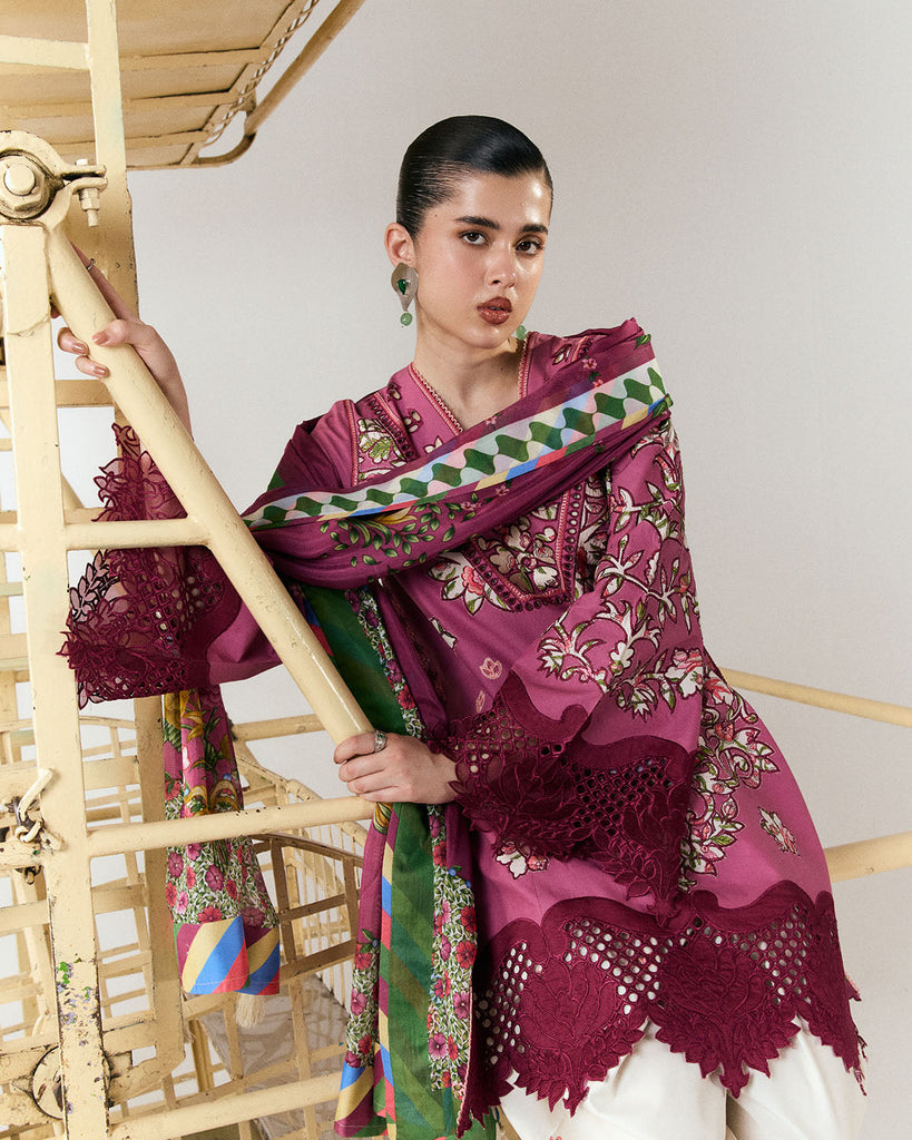 Hussain Rehar Jugnu Luxury Lawn Edit – Yawi