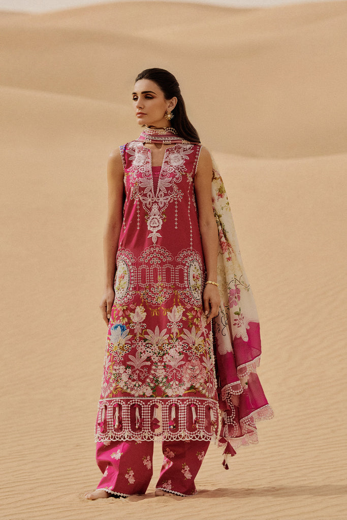 Saira Rizwan Luxury Festive Lawn – ZUMAR-02