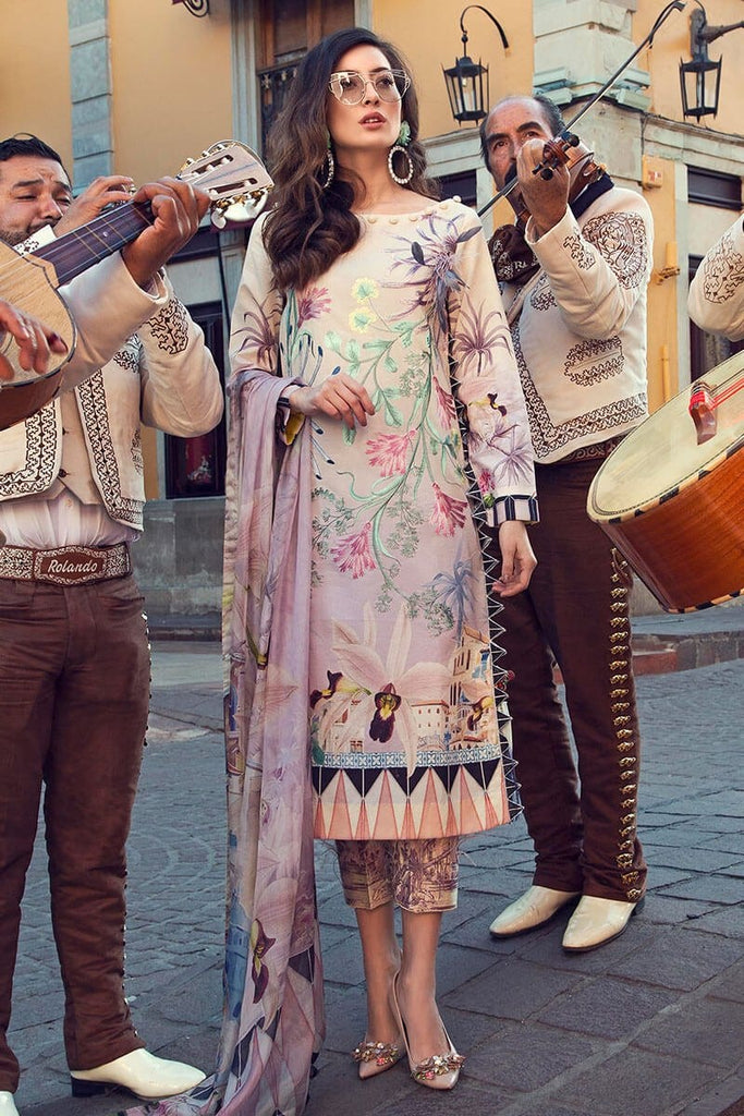 Mushq Luxury Lawn Collection 2019 – Canna