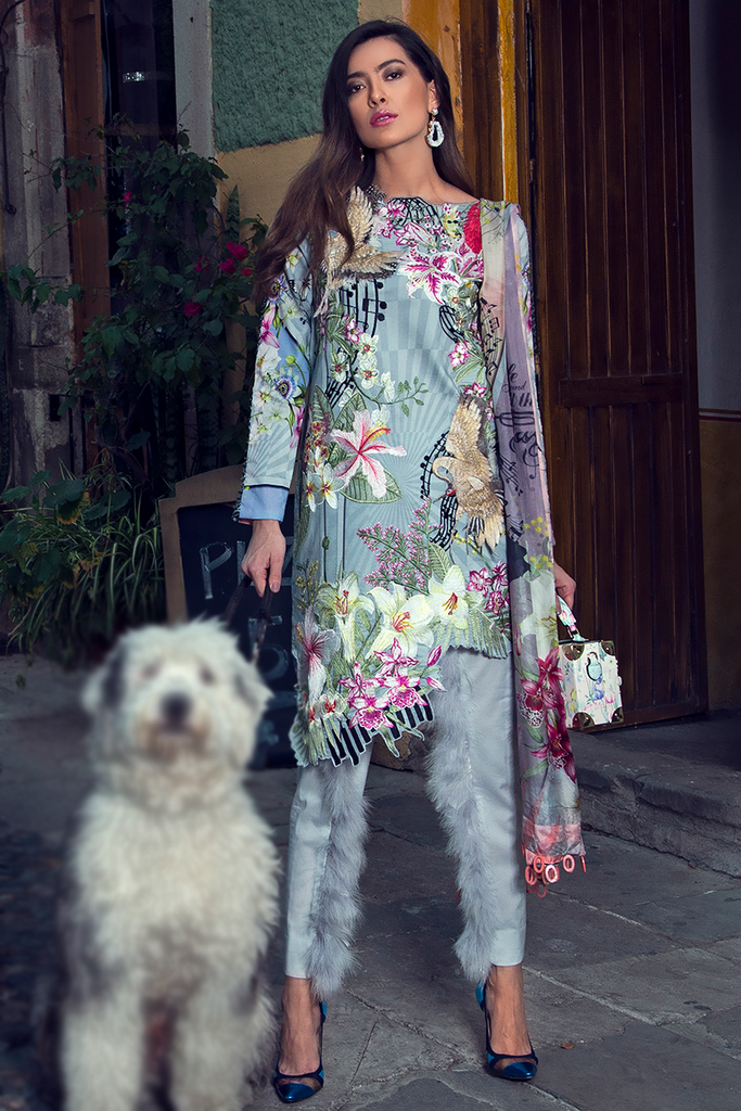 Mushq Luxury Lawn Collection 2019 – Muscari