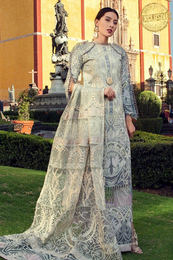Mushq Luxury Lawn Collection 2019 – Rosa centifolia