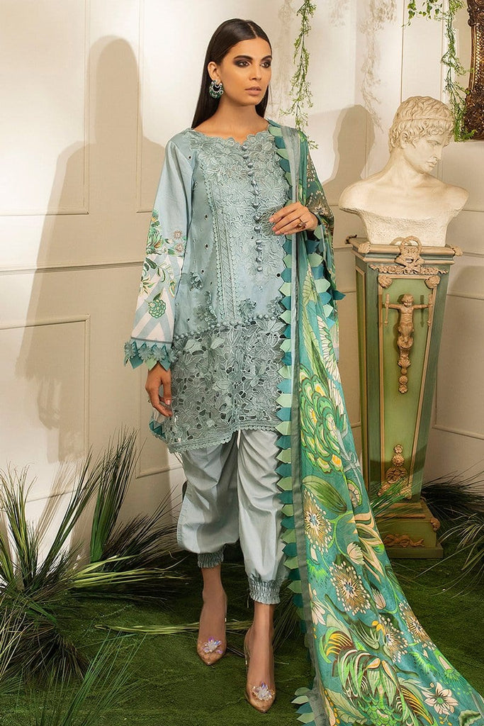 Mushq Hemline Collection 2020 – HLS-05b Aqua Haze