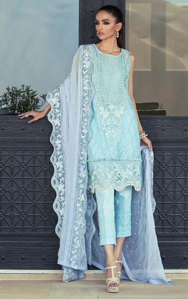 Tena Durrani Luxury Formals – 3B LOTUS BLUE