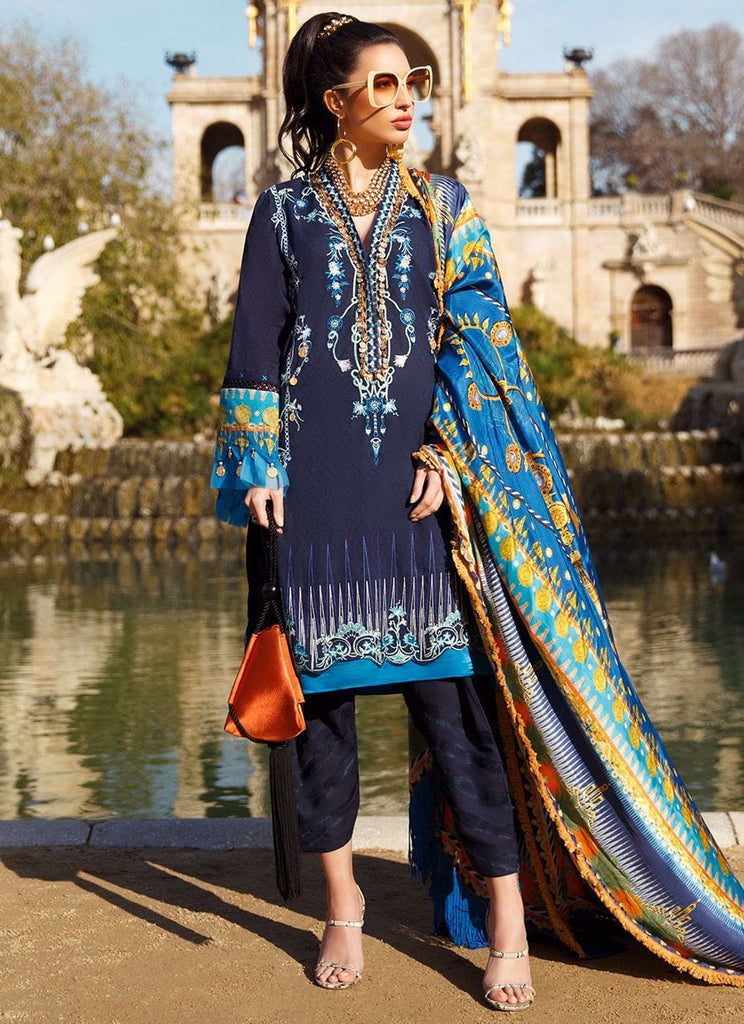 Farah Talib Aziz Luxe Lawn Collection 2020 – FTA-01 Verano