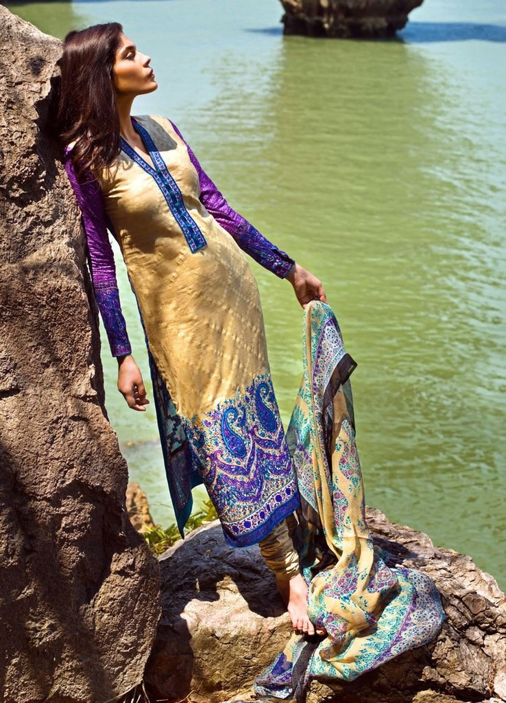 5B - Sana Safinaz Spring/Summer Lawn Collection 2015 - YourLibaas
