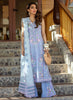 Farah Talib Aziz Luxury Lawn Collection 2022 – Santorini Blue