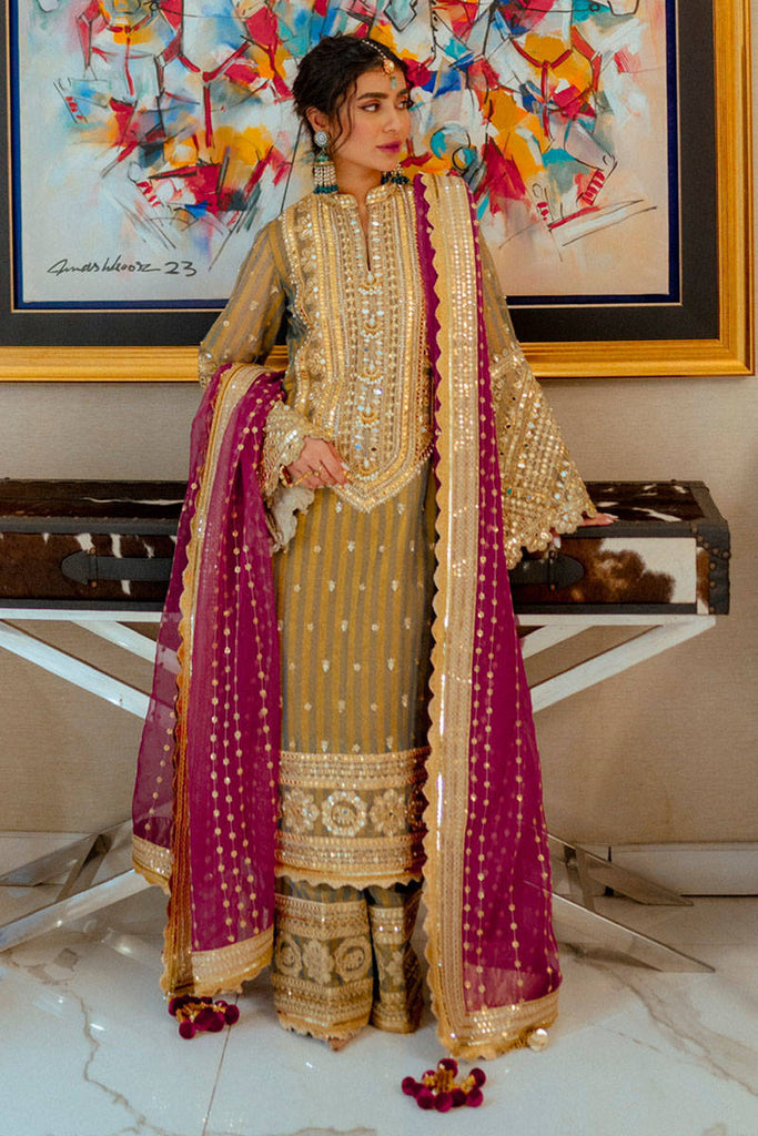 Mohsin Naveed Ranjha Zarlish Wedding Formals - SONA RAFIQ IN NAWAB SAHIBA