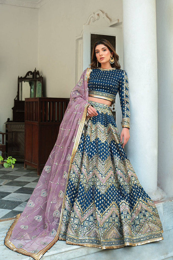 Mohsin Naveed Ranjha Zarlish Wedding Formals - ZAINAB REZA IN SHAHTAJ