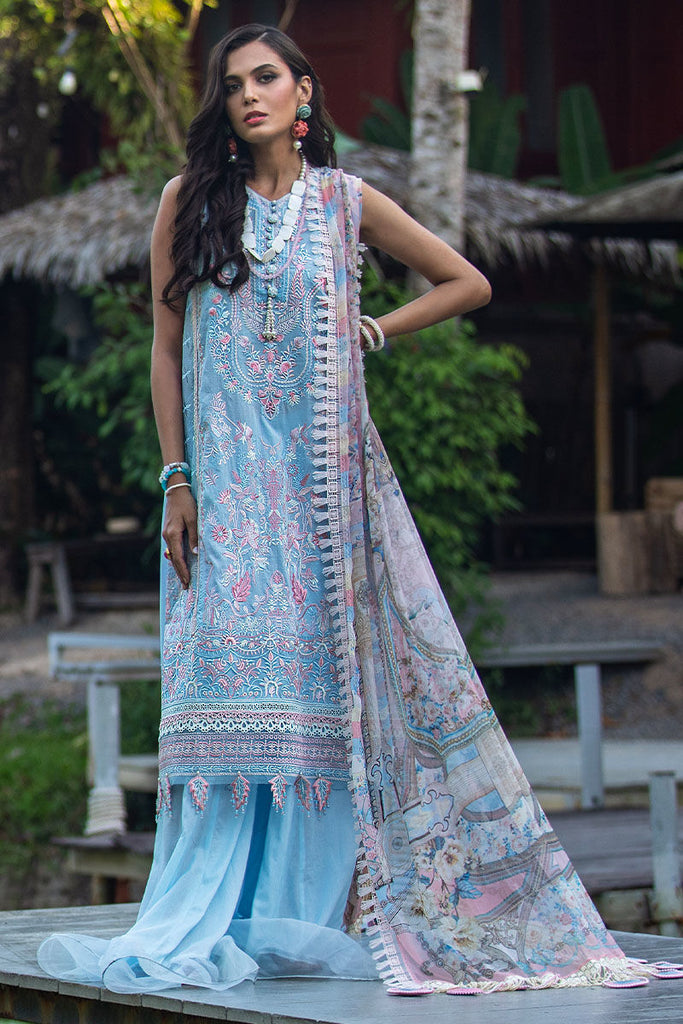 Ansab Jahangir Zoha Luxury Lawn Collection – Hibiscus