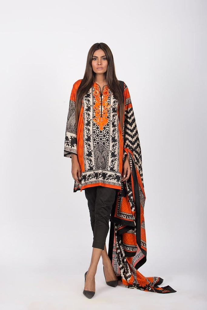 Sana Safinaz Muzlin Lawn Collection – M1-03B - YourLibaas
 - 1