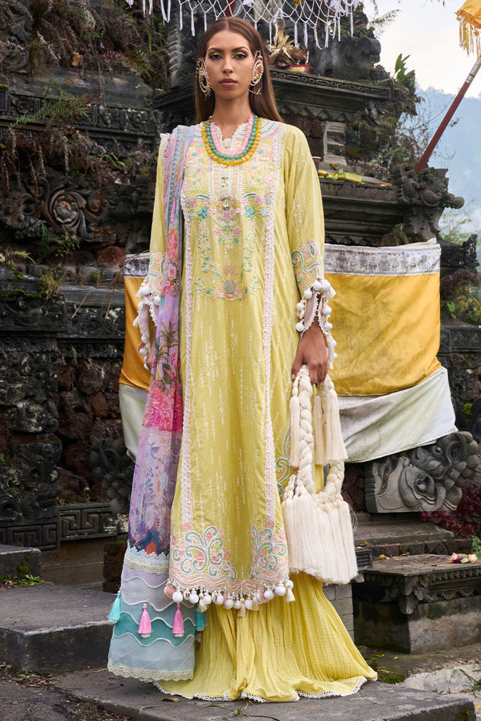 Ansab Jahangir Zoha Luxury Lawn Collection – Marigold