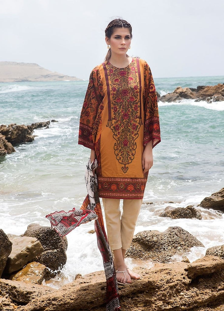 Sana Safinaz Muzlin Lawn Collection – M2-06B - YourLibaas
 - 1