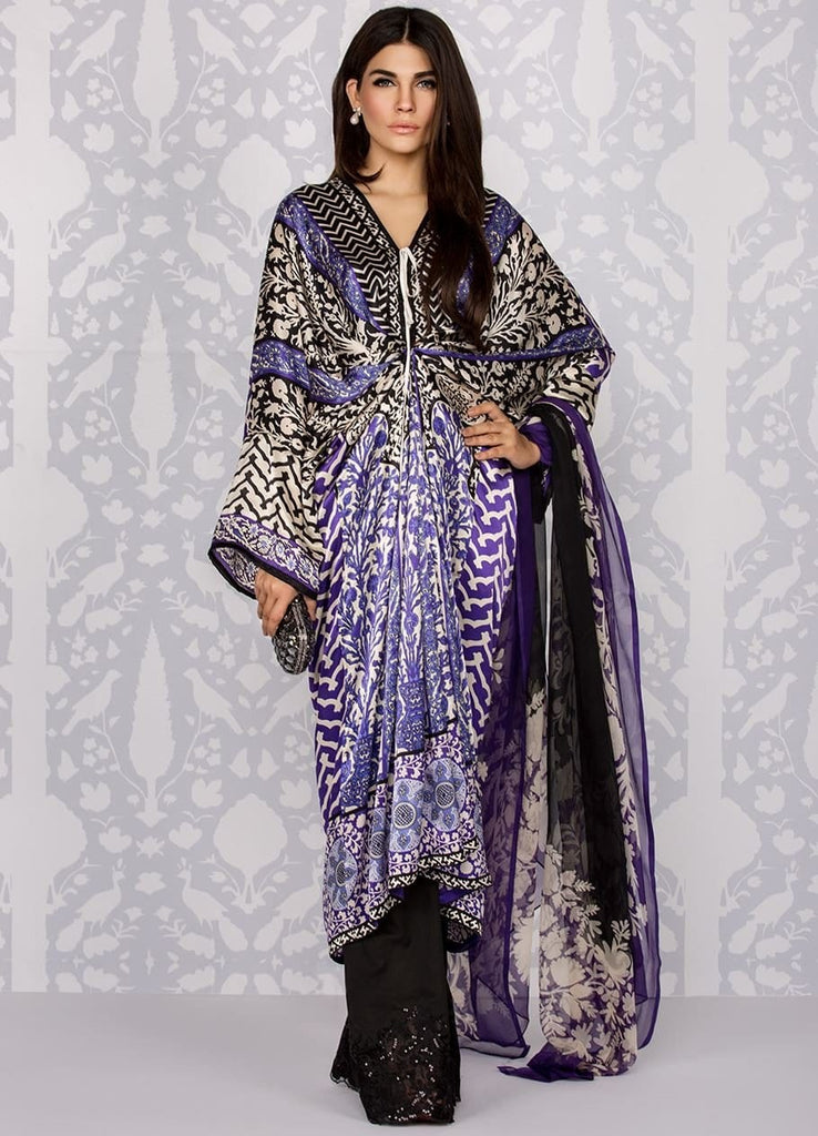 Sana Safinaz Silk Collection 2016 – 01B - YourLibaas
 - 1