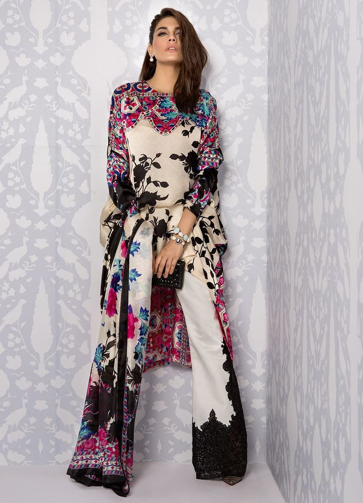 Sana Safinaz Silk Collection 2016 – 02A - YourLibaas
 - 1