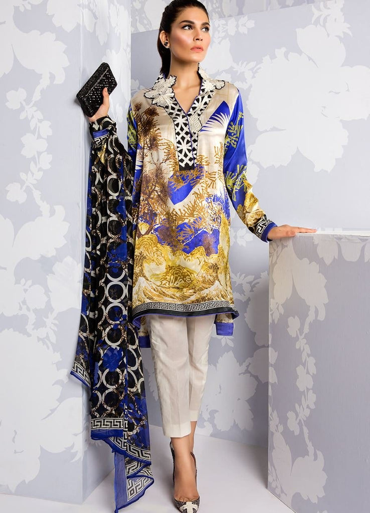 Sana Safinaz Silk Collection 2016 – 06B - YourLibaas
 - 1
