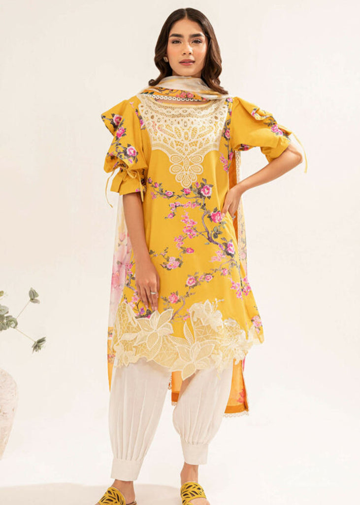 Asifa & Nabeel Leia Lawn Collection – SARI (LL-02)