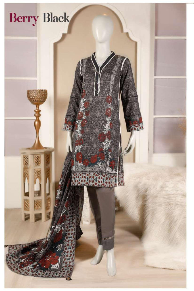 Aansa by Owais Gujrati Summer Collection 2019 – 10B - Berry Black
