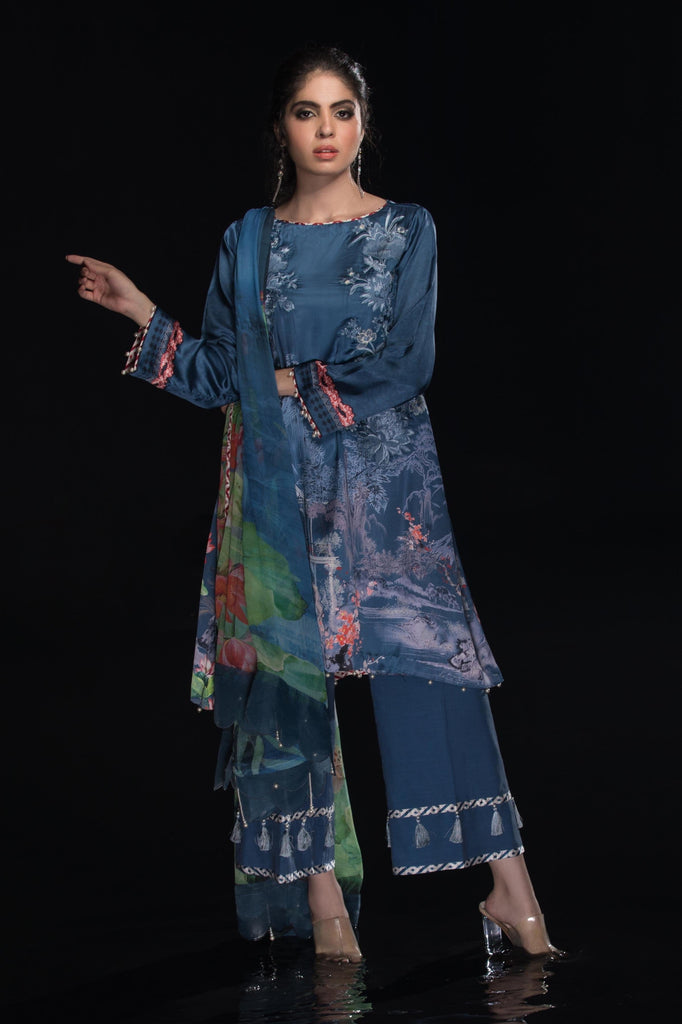 Sapphire Festive 3 Piece Collection 2019 – Tropical Sky