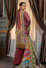 Rang e Bahar by Zebaish · Stitched Printed & Embroidered Lawn Suit – Dark Sienna - D06