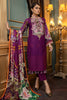 Rang e Bahar by Zebaish · Stitched Printed & Embroidered Lawn Suit – Deep Violet - D04