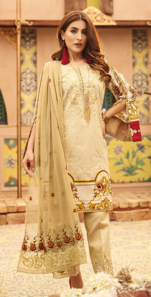 Salitex Shades of Festive Lawn Collection 2019 – WK-293A