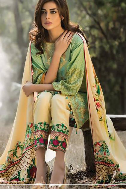 Wintry Breeze by Al Zohaib 2016 – Design 02A - YourLibaas
 - 1