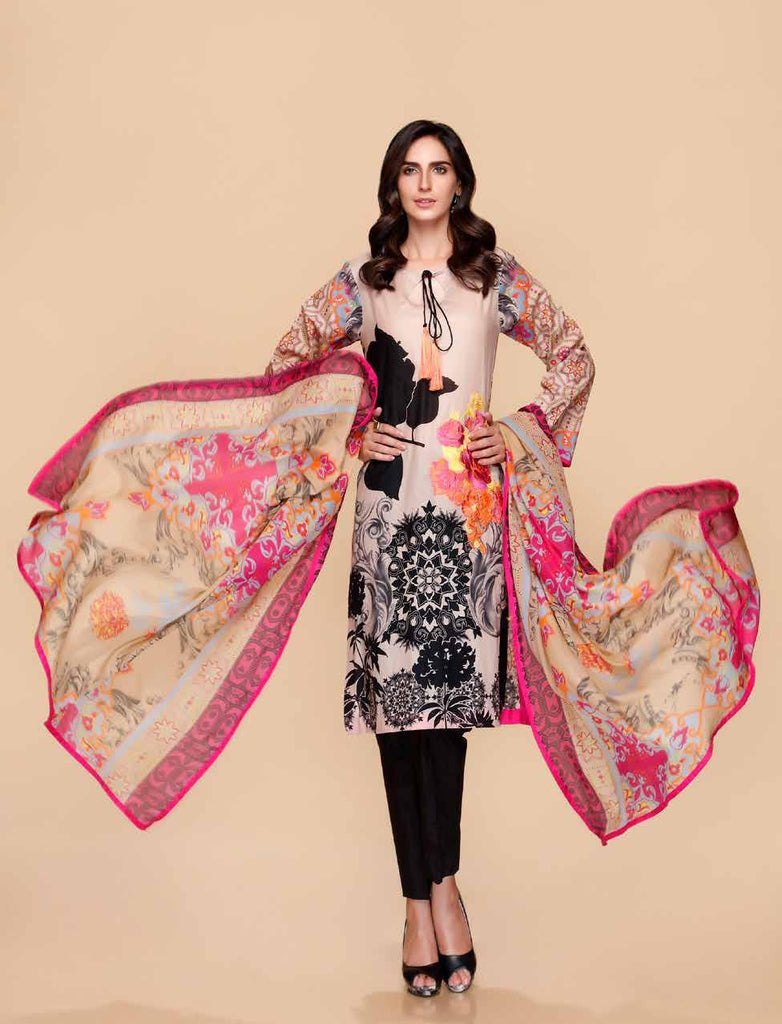 Charizma Yellow Series Spring/Summer Lawn Collection – YE-03C
