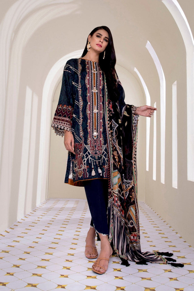 Sapphire Signature - 3 Piece Lawn Collection 2020 – Shooting Star