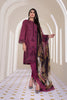 Sapphire Signature - 3 Piece Lawn Collection 2020 – Deep Burgundy