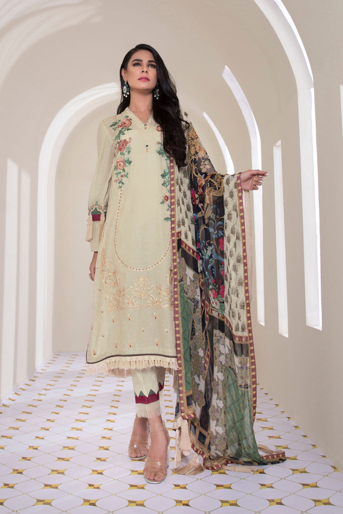 Sapphire Signature - 3 Piece Lawn Collection 2020 – Topaz