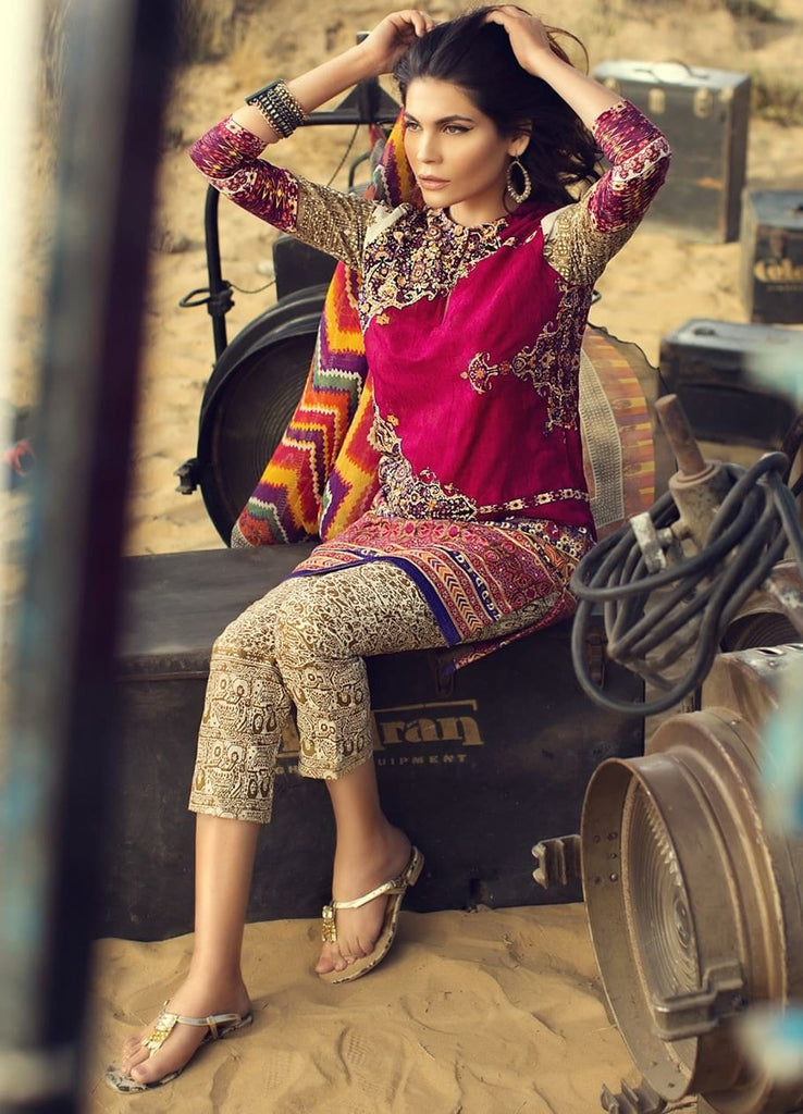 Sana Safinaz Spring/Summer Lawn Collection 2016 – 04A - YourLibaas
 - 1