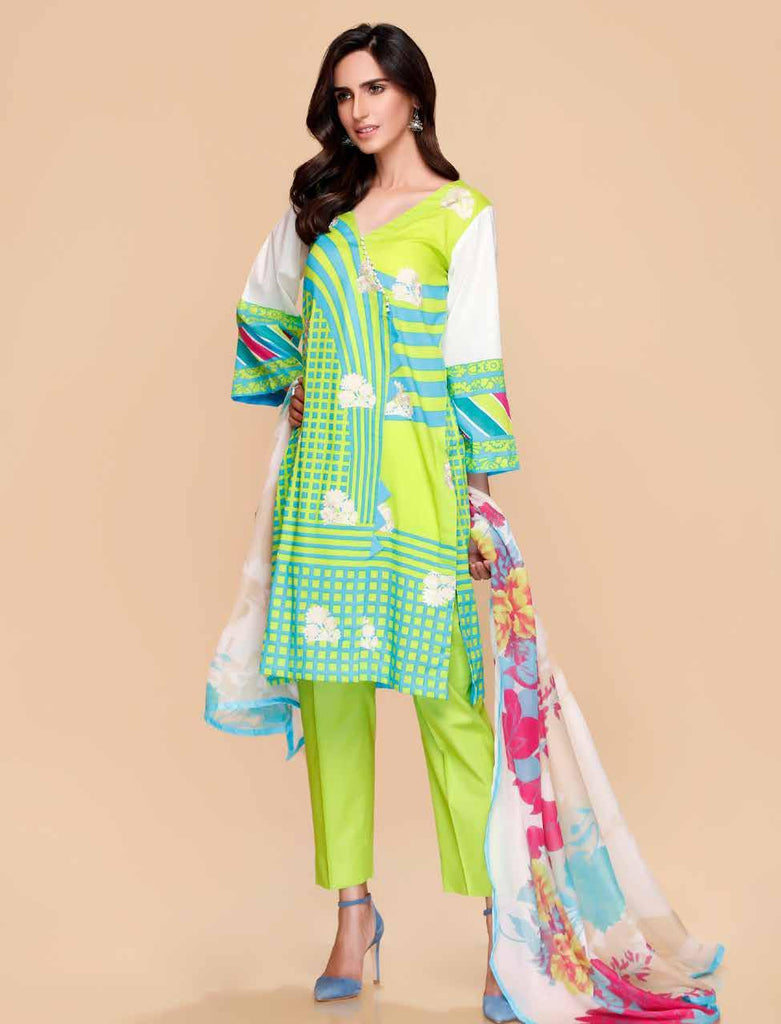 Charizma Yellow Series Spring/Summer Lawn Collection – YE-04B