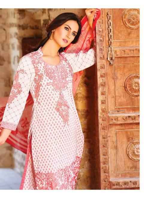 Zanisha Embroidered Lawn Collection 2016 –  04B - YourLibaas
 - 1