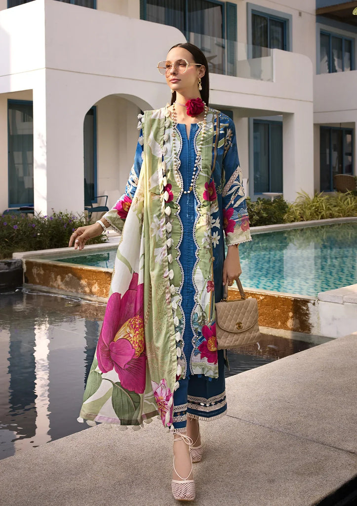 Elaf Prints Lawn Collection – EOP-08B WHIMSY TOSCANA