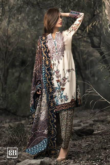 Wintry Breeze by Al Zohaib 2016 – Design 08B - YourLibaas
 - 1