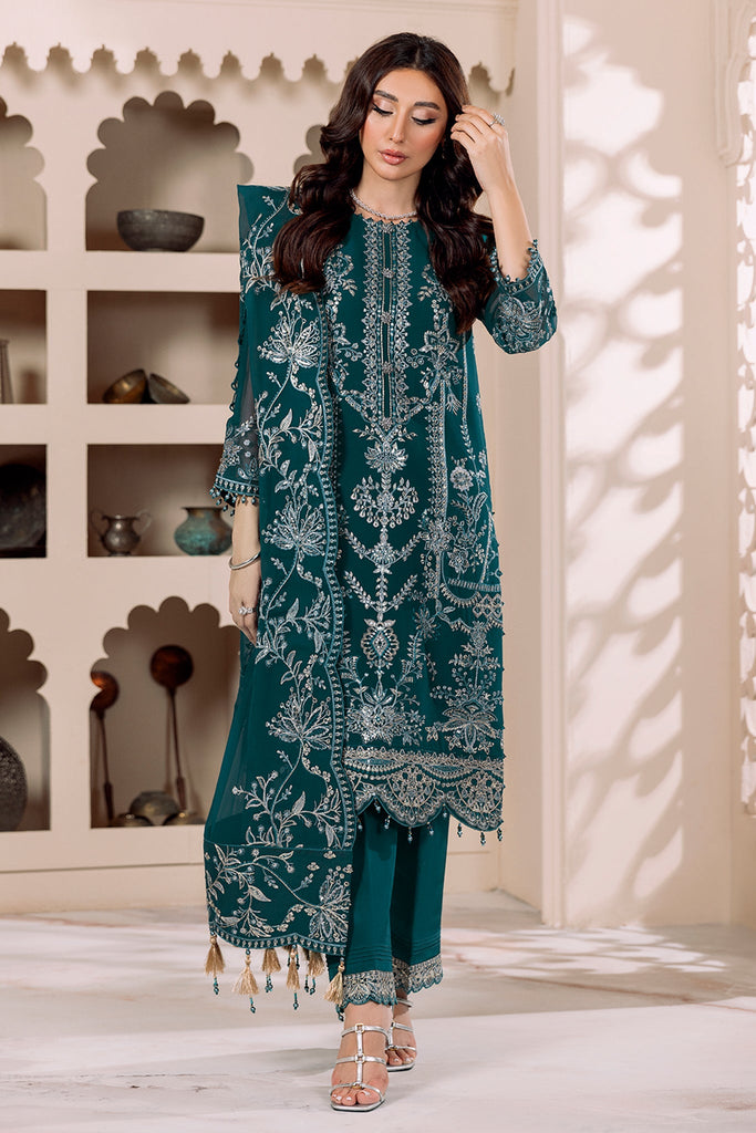 Alizeh Dua Luxury Formals – V01D02B- LYRA ( ZINC )