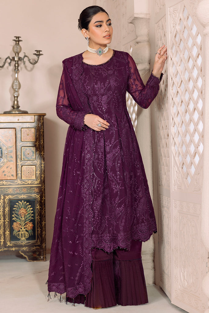 Alizeh Dua Luxury Formals – V01D03A- SYLVI ( PURPLE )