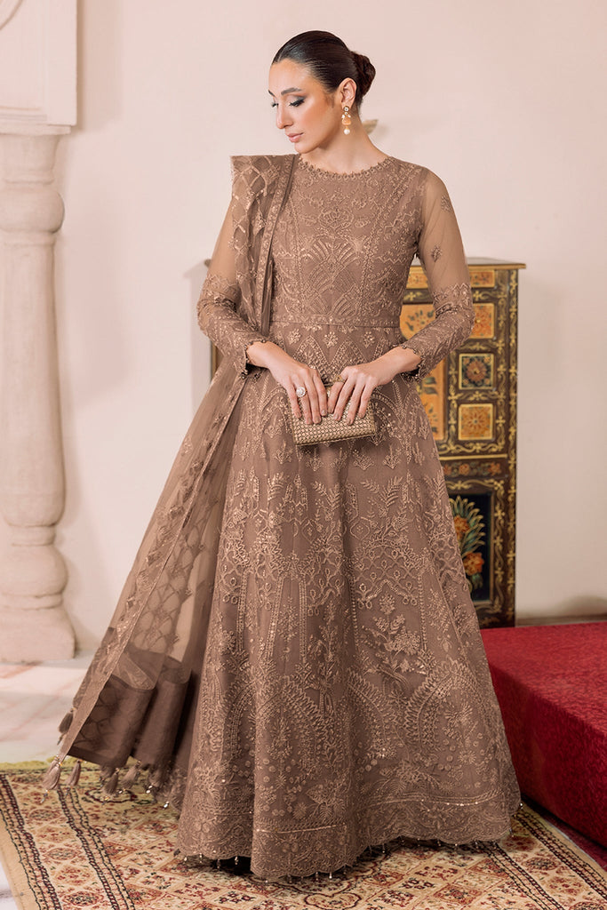 Alizeh Dua Stitched/Pret Luxury Formals – V01D05B- RYAN ( BEIGE )