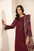 Alizeh Lamhay Festive Formal Collection – Embroidered Chiffon Maroon - V15D01 - Raisa