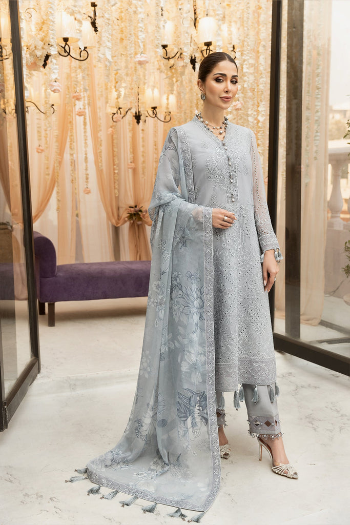 Alizeh Dhaagey Formal Collection  – Grey - V01D01