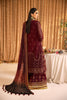 Alizeh Mehfil-e-Uroos Formal Collection – Roheen - V16D01 Embroidered Chiffon Maroon