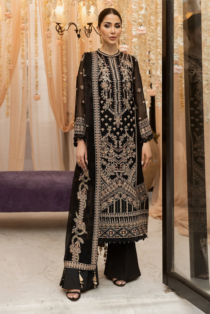 Alizeh Dhaagey Formal Collection  – Black - V01D04