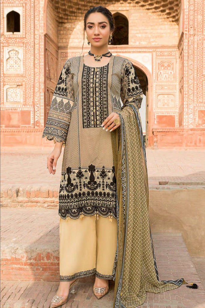 Munira Festive Embroidered Lawn Stitched Collection  – MSL-01
