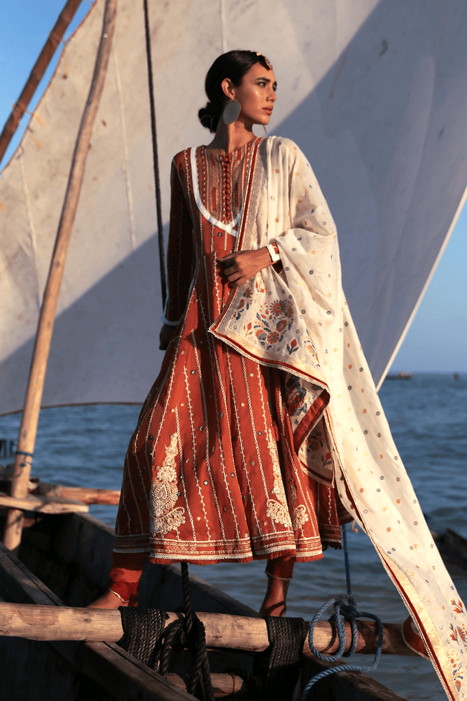 Qalamkar Luxury Lawn Collection 2020 – QLL-07